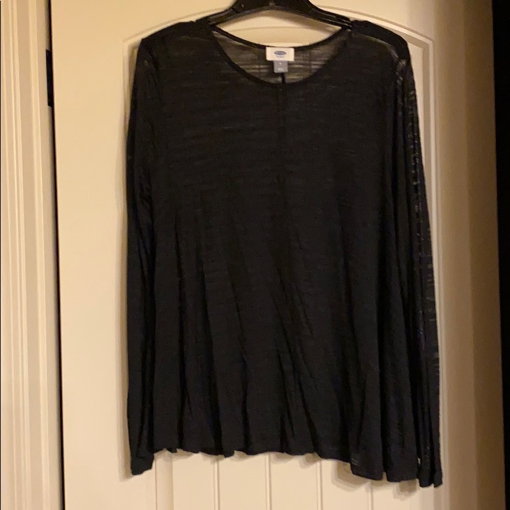 Old navy burnout stripe flowy top